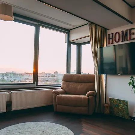 아파트 Luxurious Penthouse With Fantastic Views! 부쿠레슈티